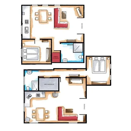 Apartmán Alter Fischerhof 2
